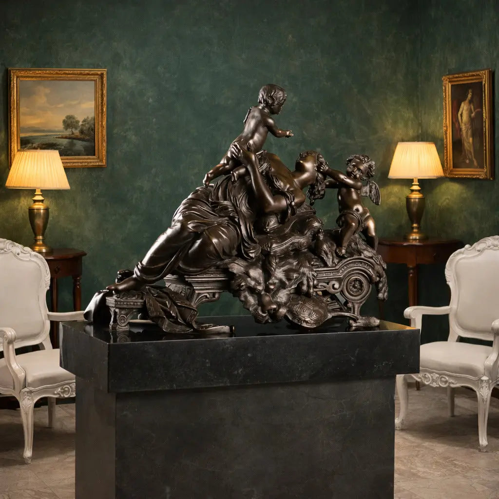 Charles Cumberworth Antique Bronze Sculpture France XIX Century - France, XIX Century | Antiques | Bronzes