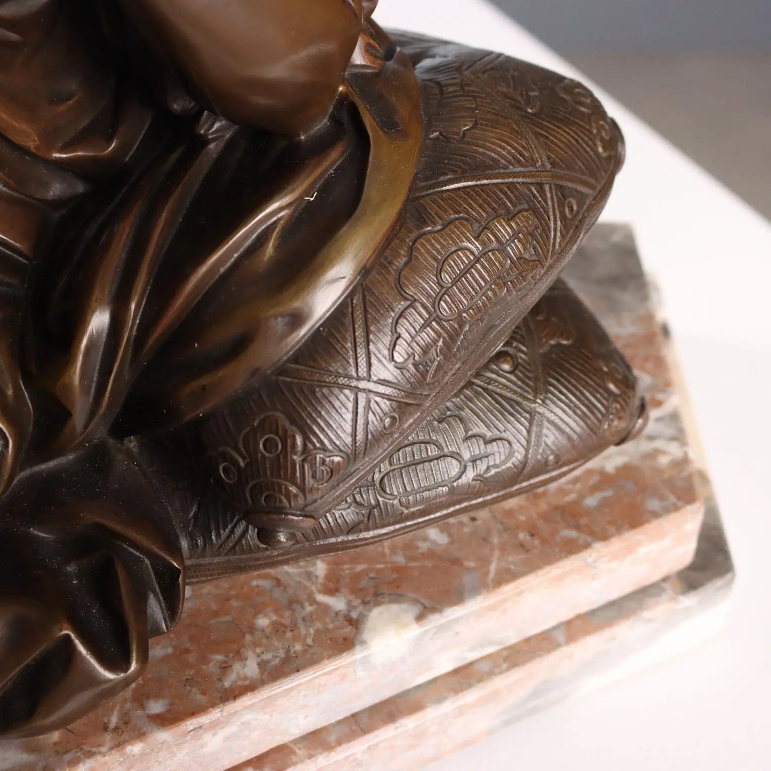 Bronze Sculpture Mother and Child by Pradier