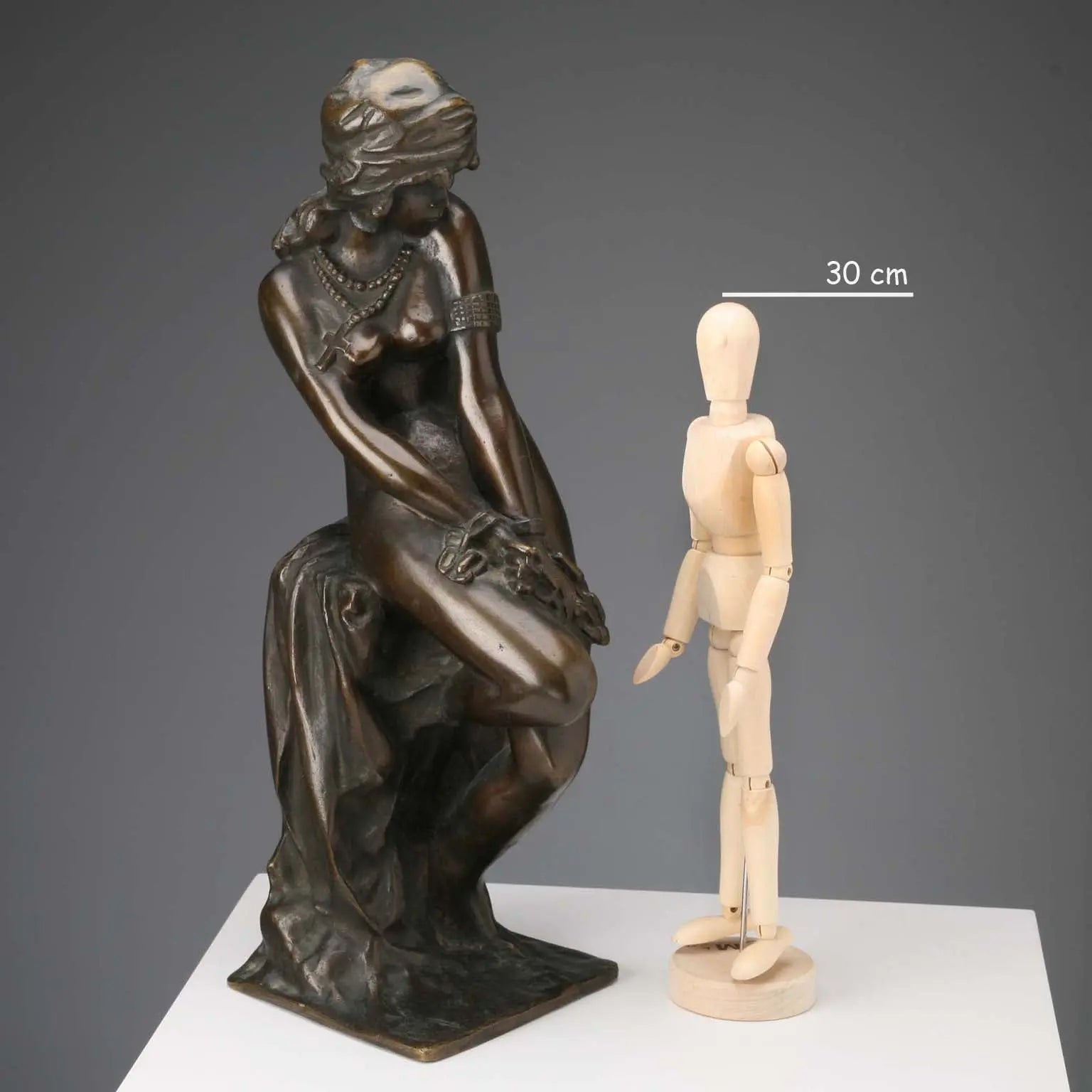 Modern Sculpture Slave in Chain Bronze Italy XX Century - Italy Mid XX Century | Antiques | Bronzes