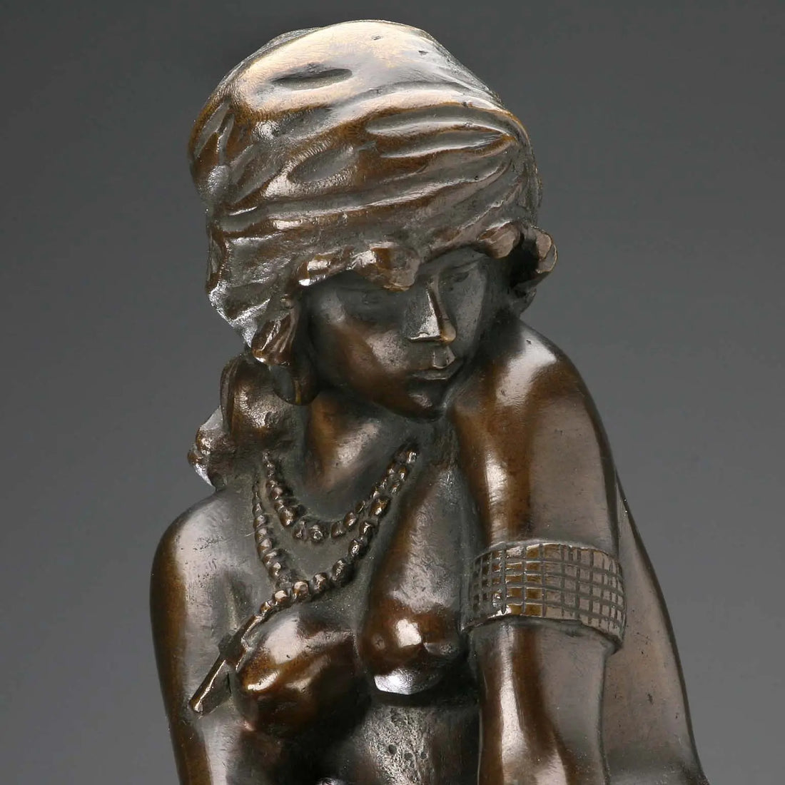 Modern Sculpture Slave in Chain Bronze Italy XX Century - Italy Mid XX Century | Antiques | Bronzes