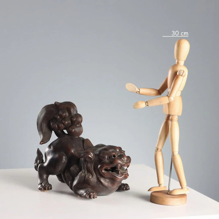 Antique Sculpture Foo Dog Bronze China XX Century - China, XX Century | Antiques | Bronzes