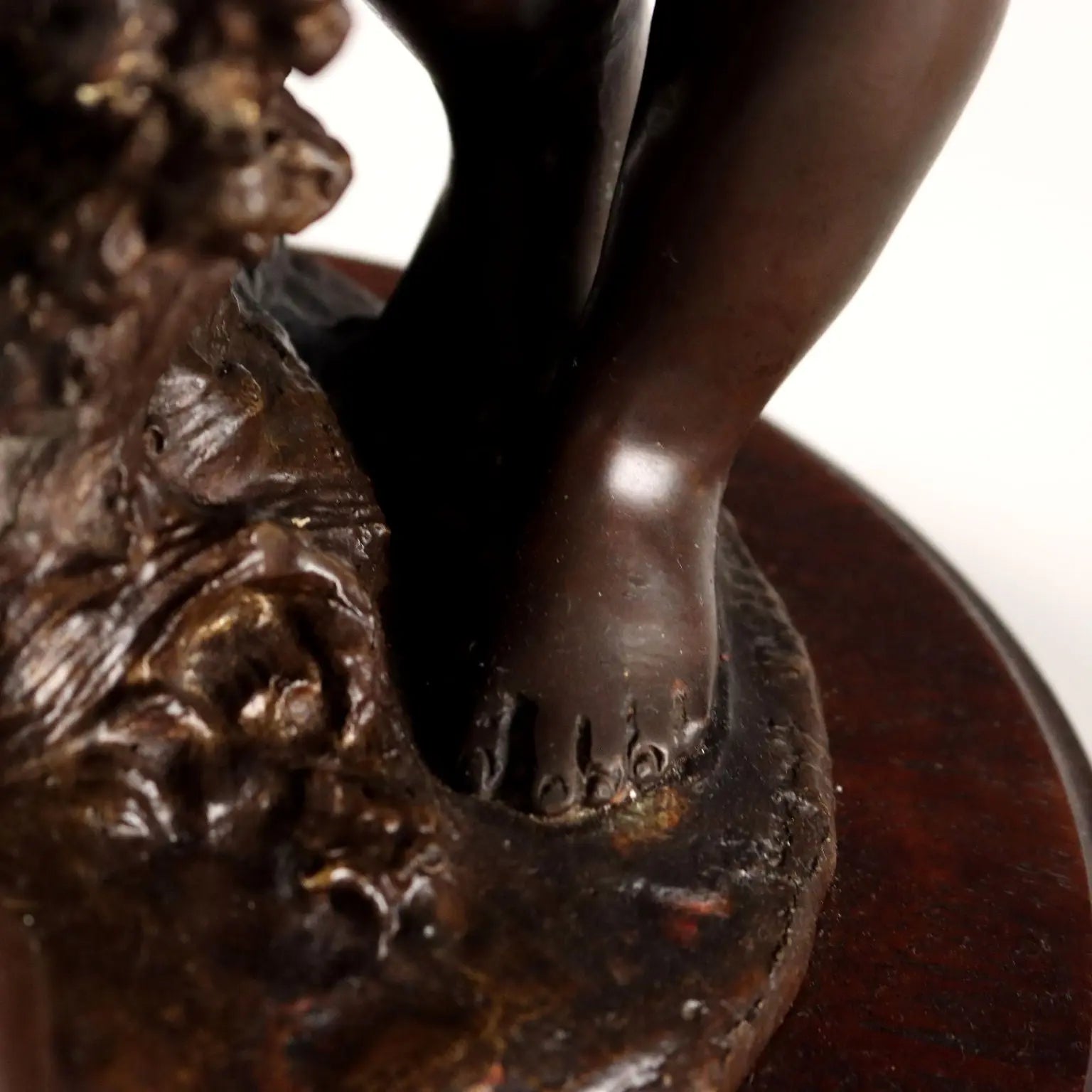 Bronze Sculpture by Moreau - Whispering Children