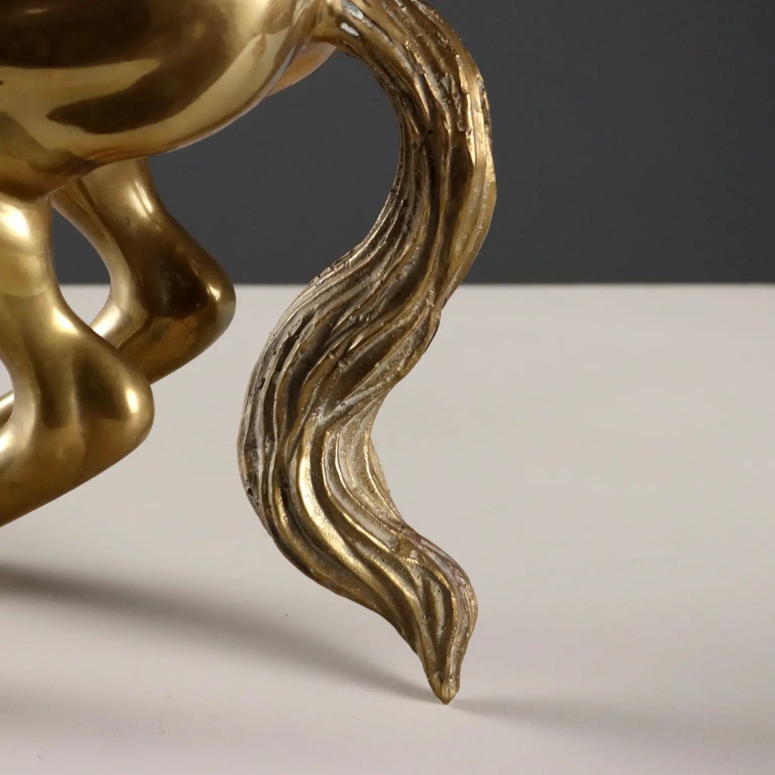 Modern Sculpture Gilded Bronze Prancing Horse Italy 1970s-1980s - Italy, 1970s-1980s | Antiques | Bronzes