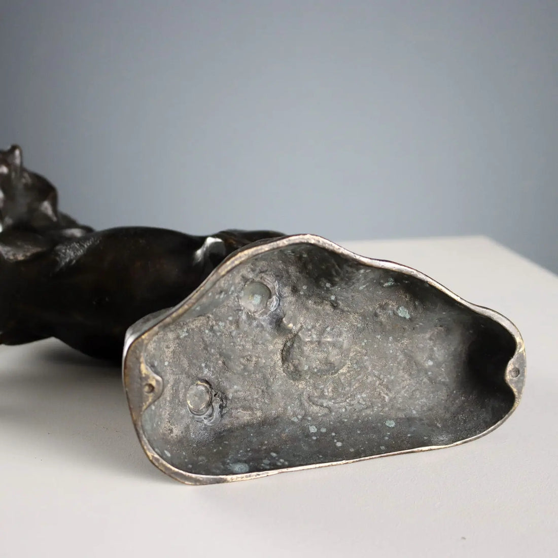 Antique Sculpture Bronze Horse Italy XX Century