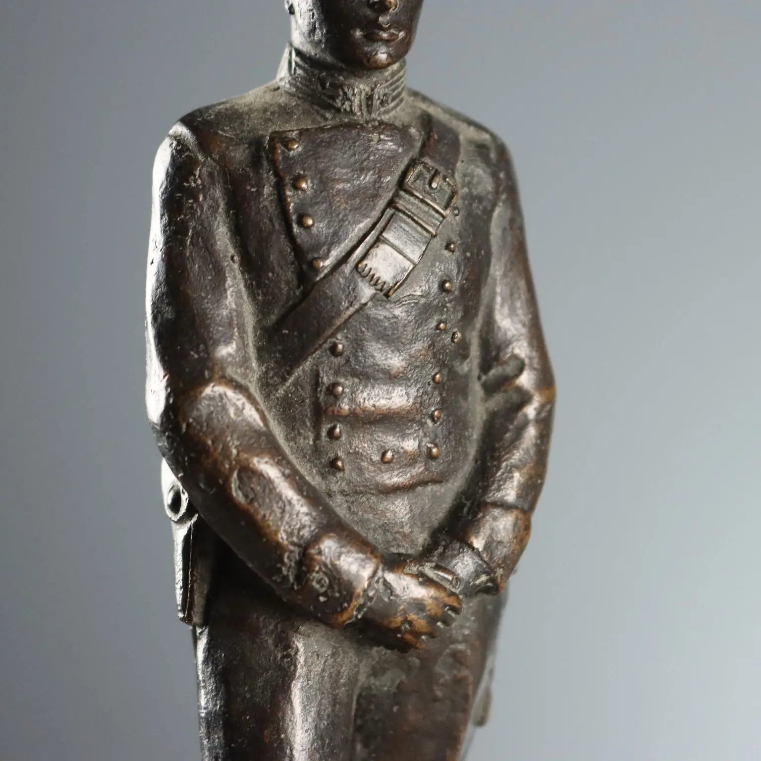 Modern Figurine Carabiniere Bronze Italy Mid XX Century - Italy Mid XX Century | Antiques | Bronzes