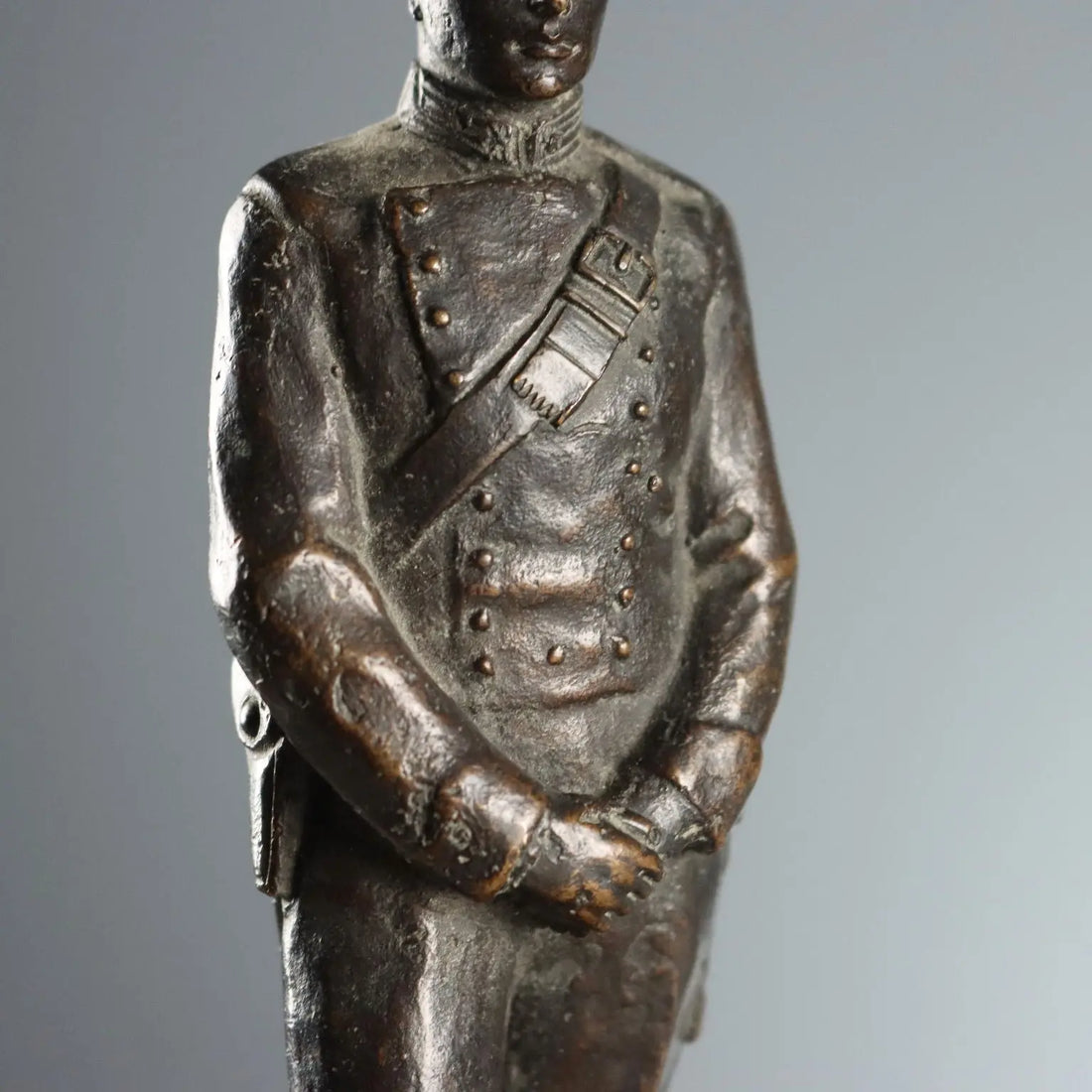 Modern Figurine Carabiniere Bronze Italy Mid XX Century - Italy Mid XX Century | Antiques | Bronzes