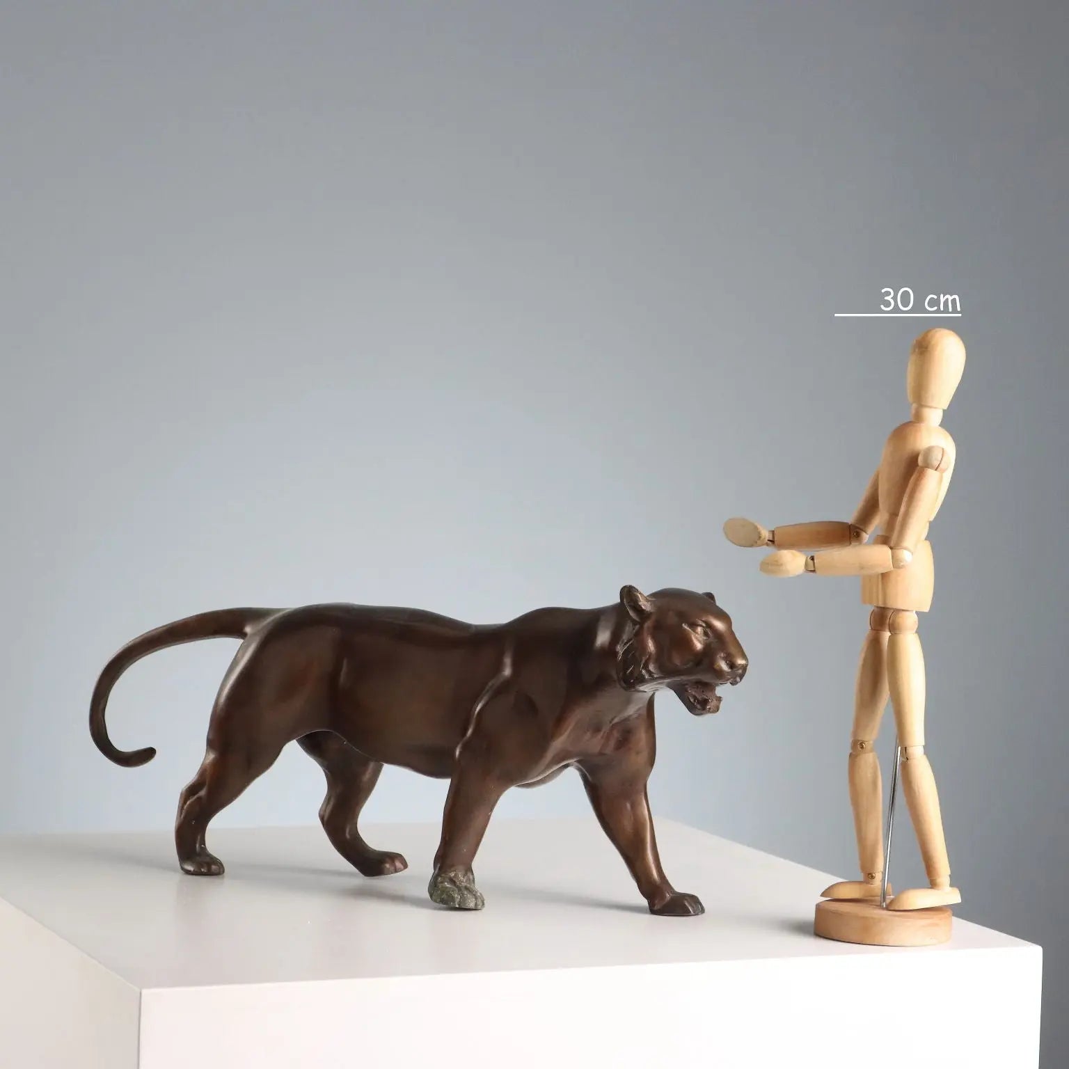 Antique Sculpture Bronze Panther Italy XX Century - Italy, Mid XX Century | Antiques | Bronzes