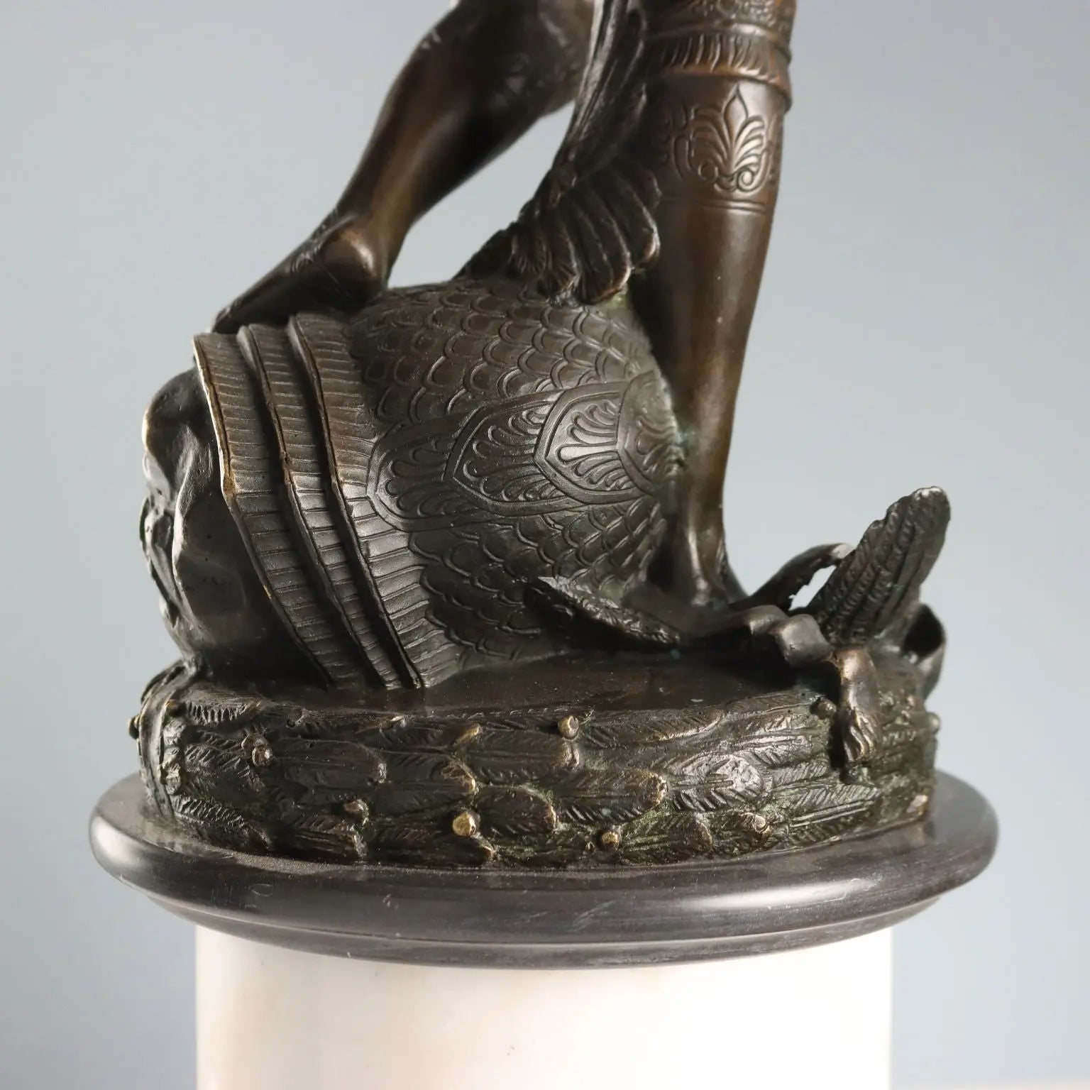 Antique Bronze Copy of Donatello's David Italy XX Century