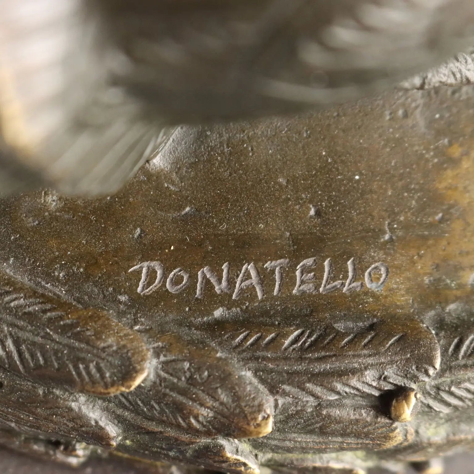 Antique Bronze Copy of Donatello's David Italy XX Century