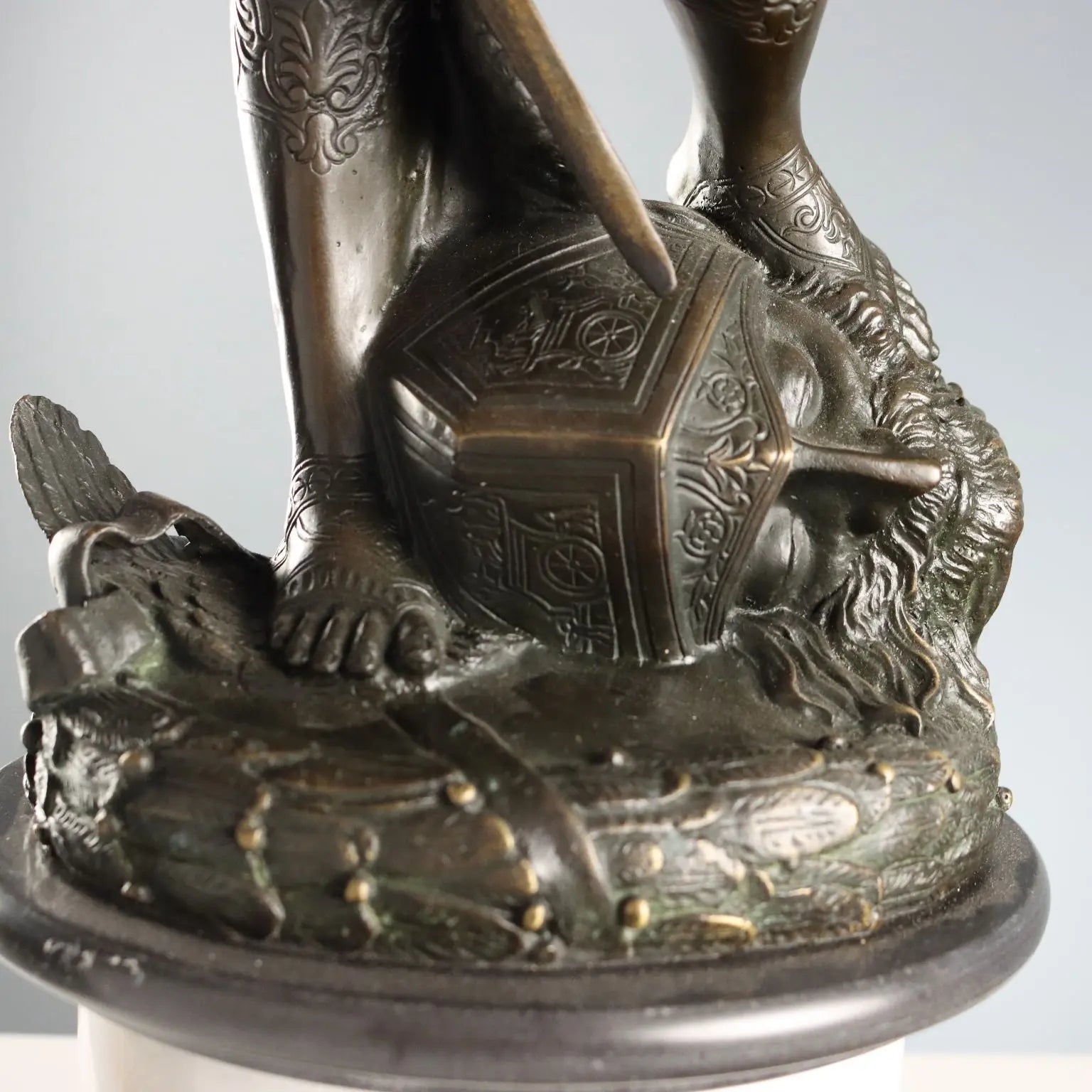 Antique Bronze Copy of Donatello's David Italy XX Century