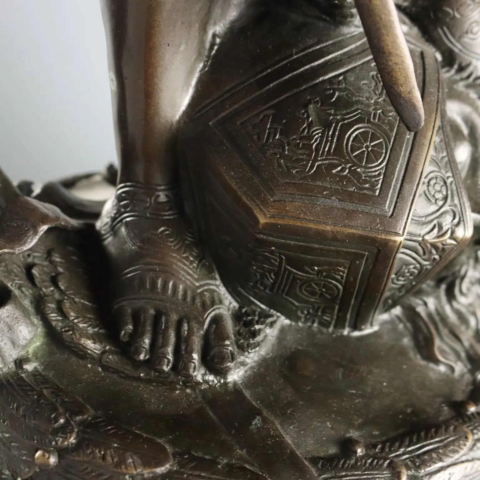 Antique Bronze Copy of Donatello's David Italy XX Century