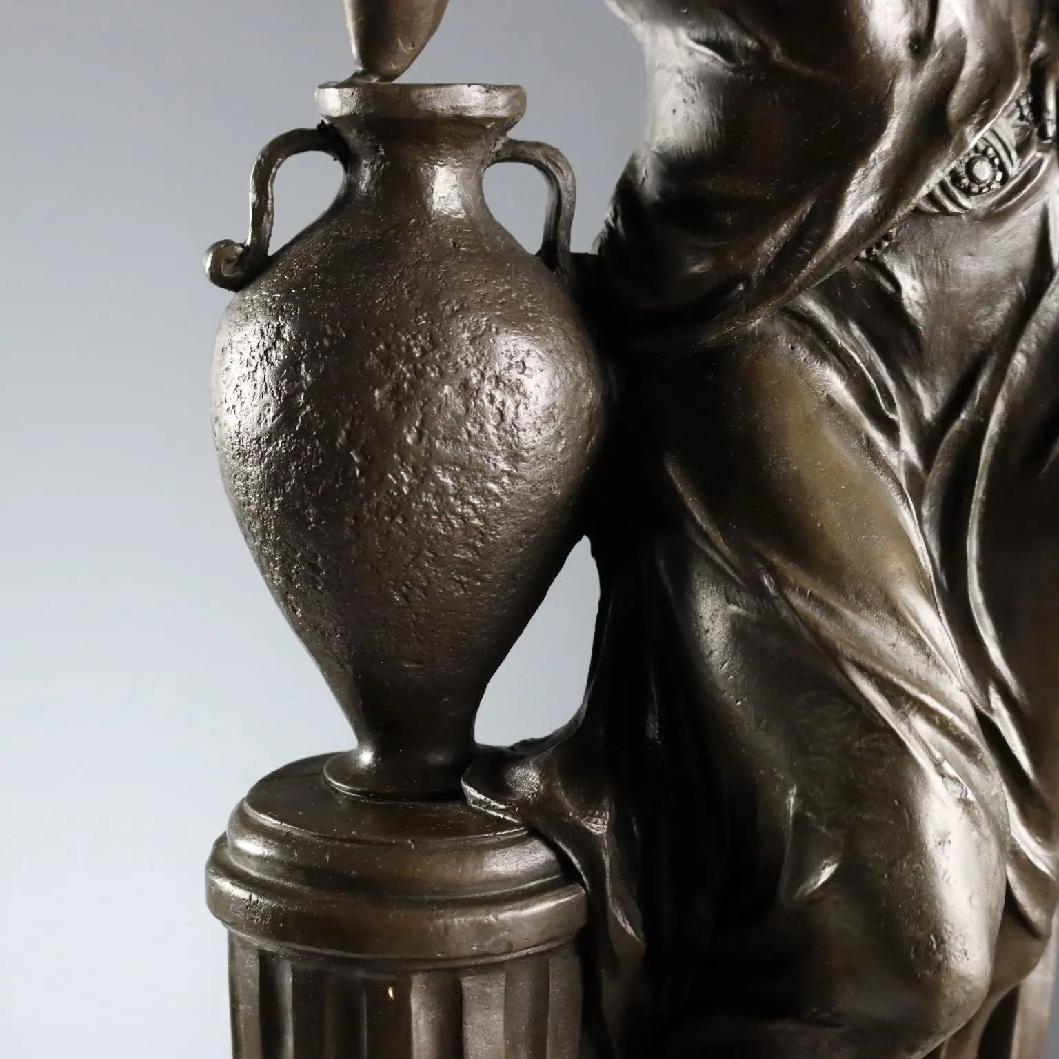 Antique Bronze Female Figure from the Model of E. Picault '900