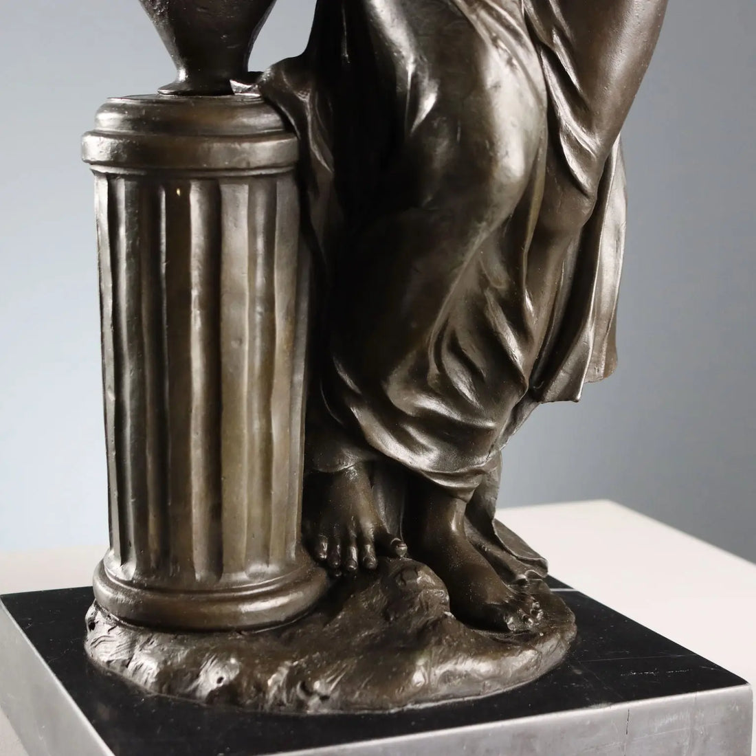 Antique Bronze Female Figure from the Model of E. Picault '900