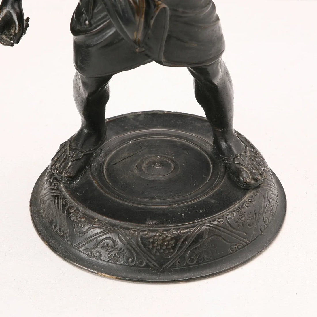 Antique Sculpture Sileno Pompeiano Bronze Italy XIX-XX Century