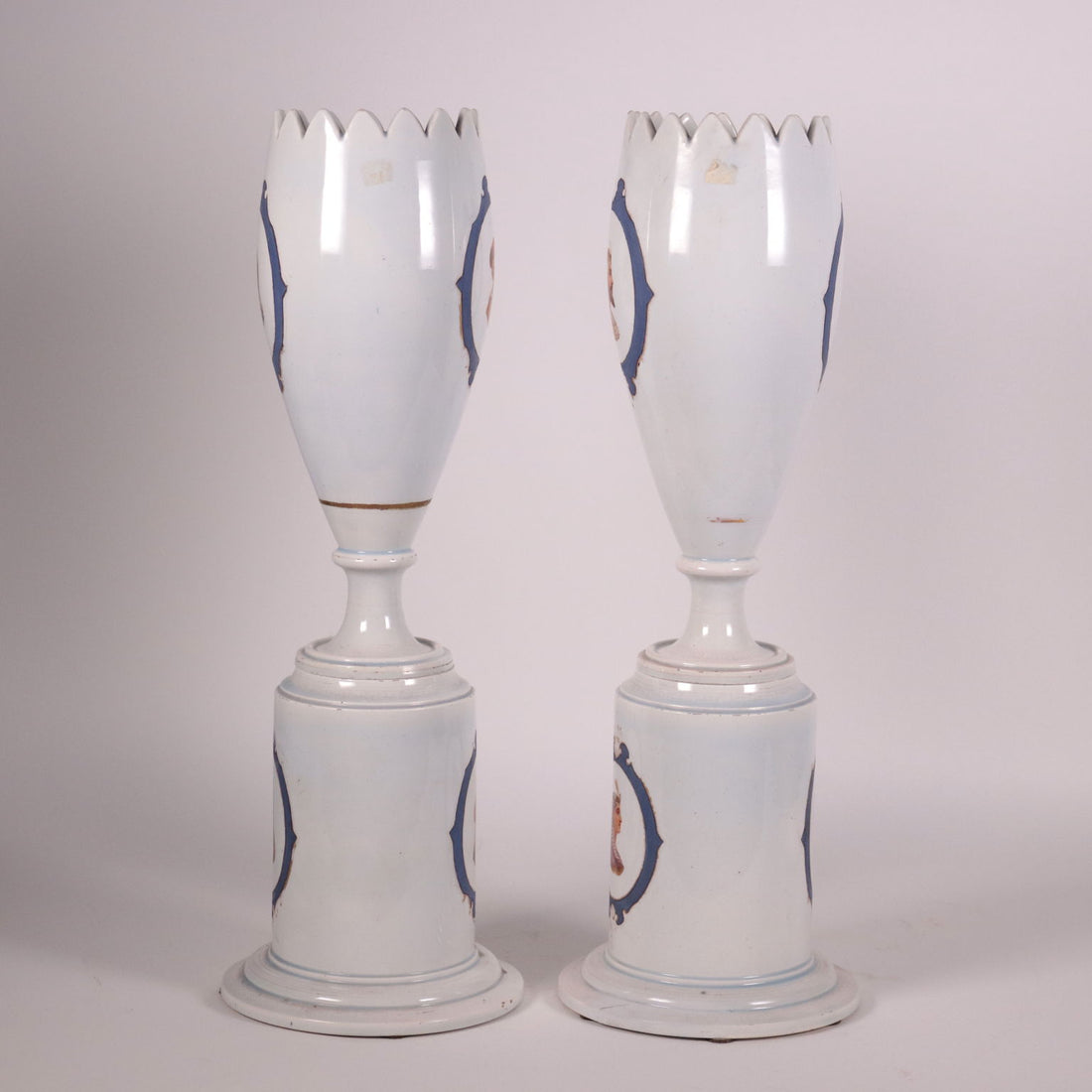 Pair of Ceramic Vases Europe 19th Century | Antiques  Ceramics Products