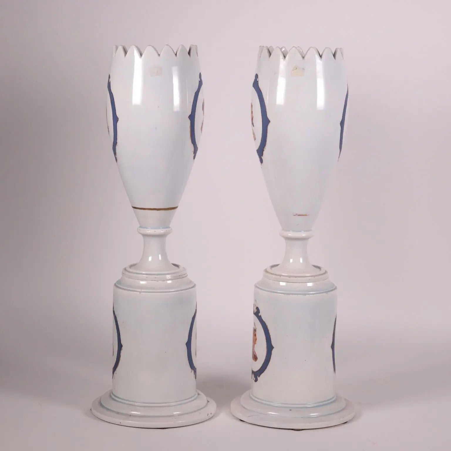 Pair of Ceramic Vases Europe 19th Century | Antiques | Ceramics Products
