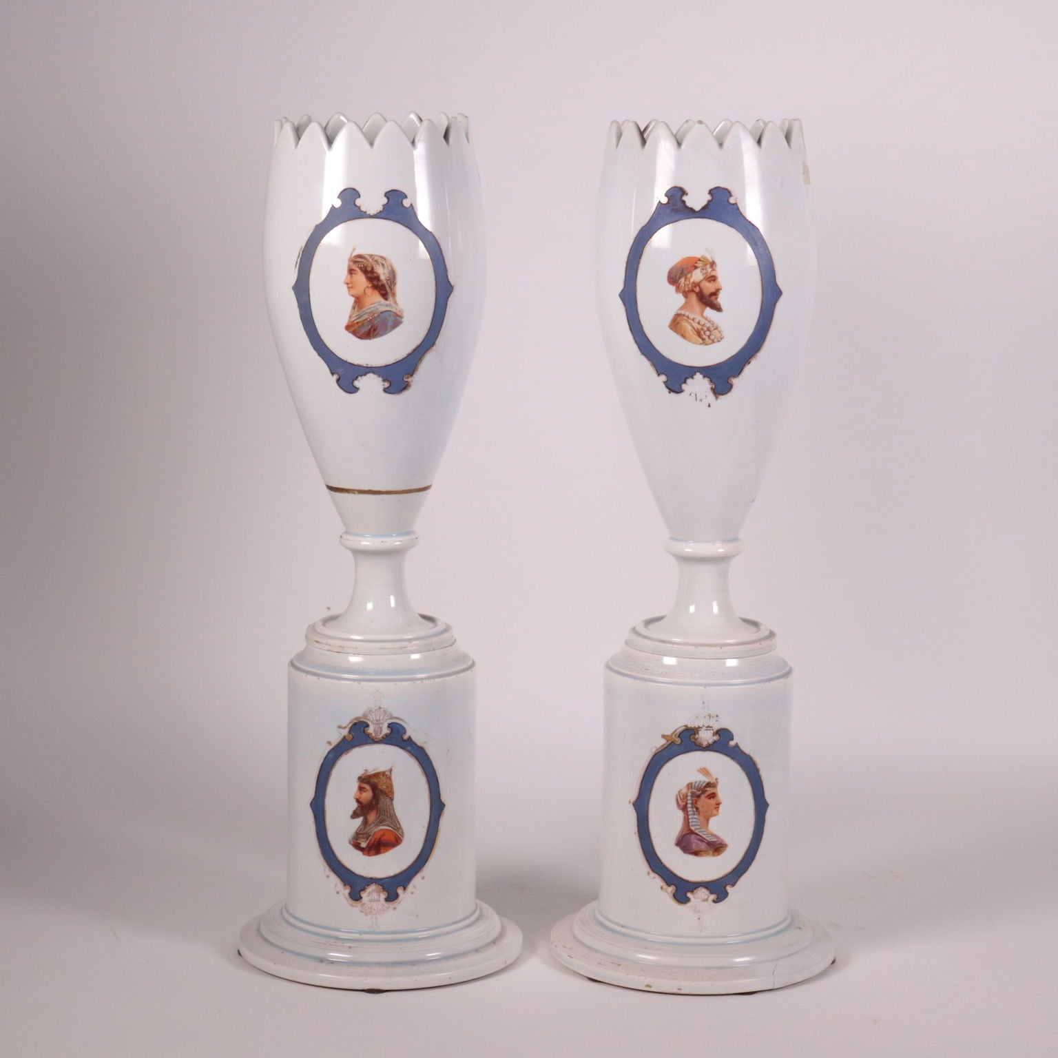 Pair of Ceramic Vases Europe 19th Century | Antiques  Ceramics Products