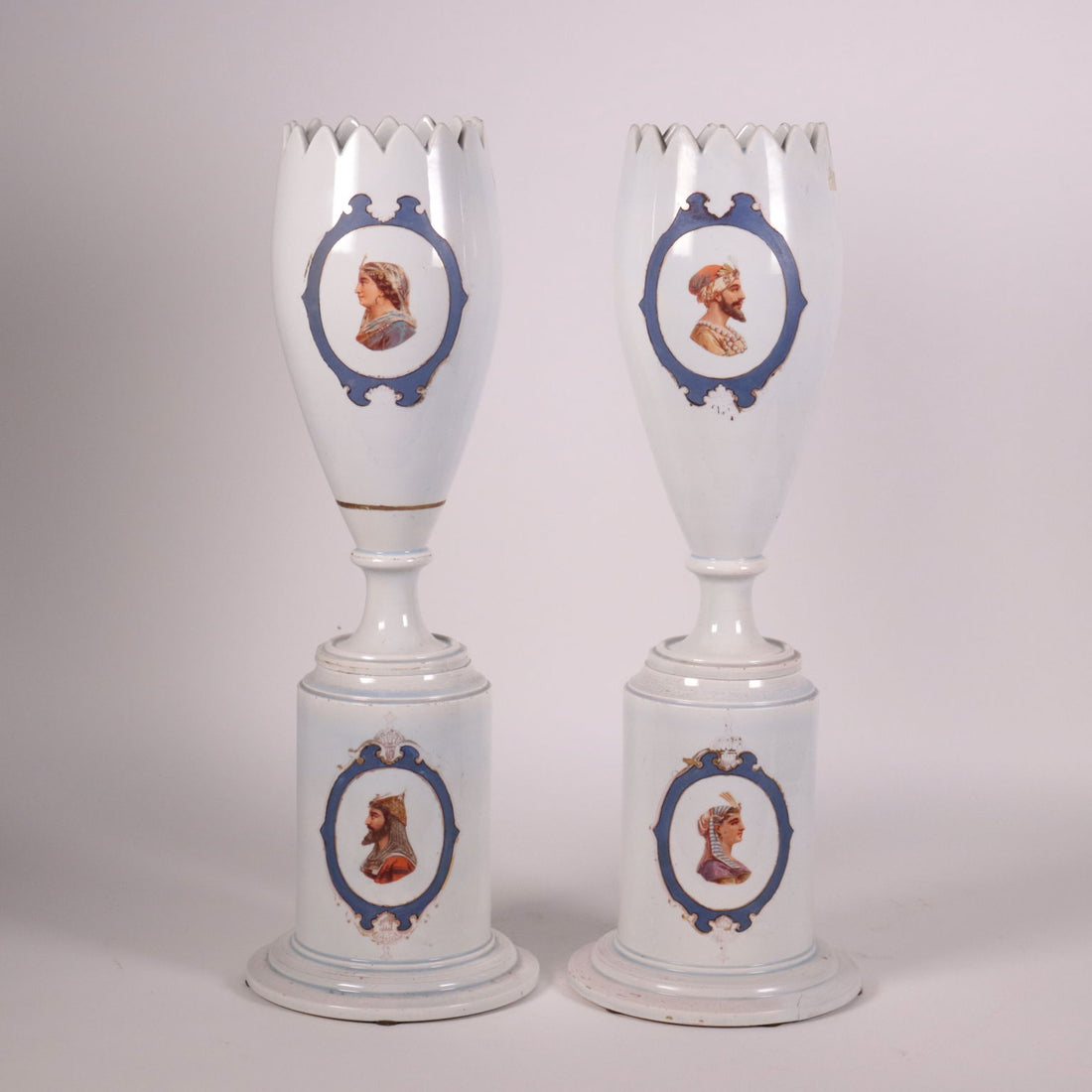Pair of Ceramic Vases Europe 19th Century | Antiques  Ceramics Products