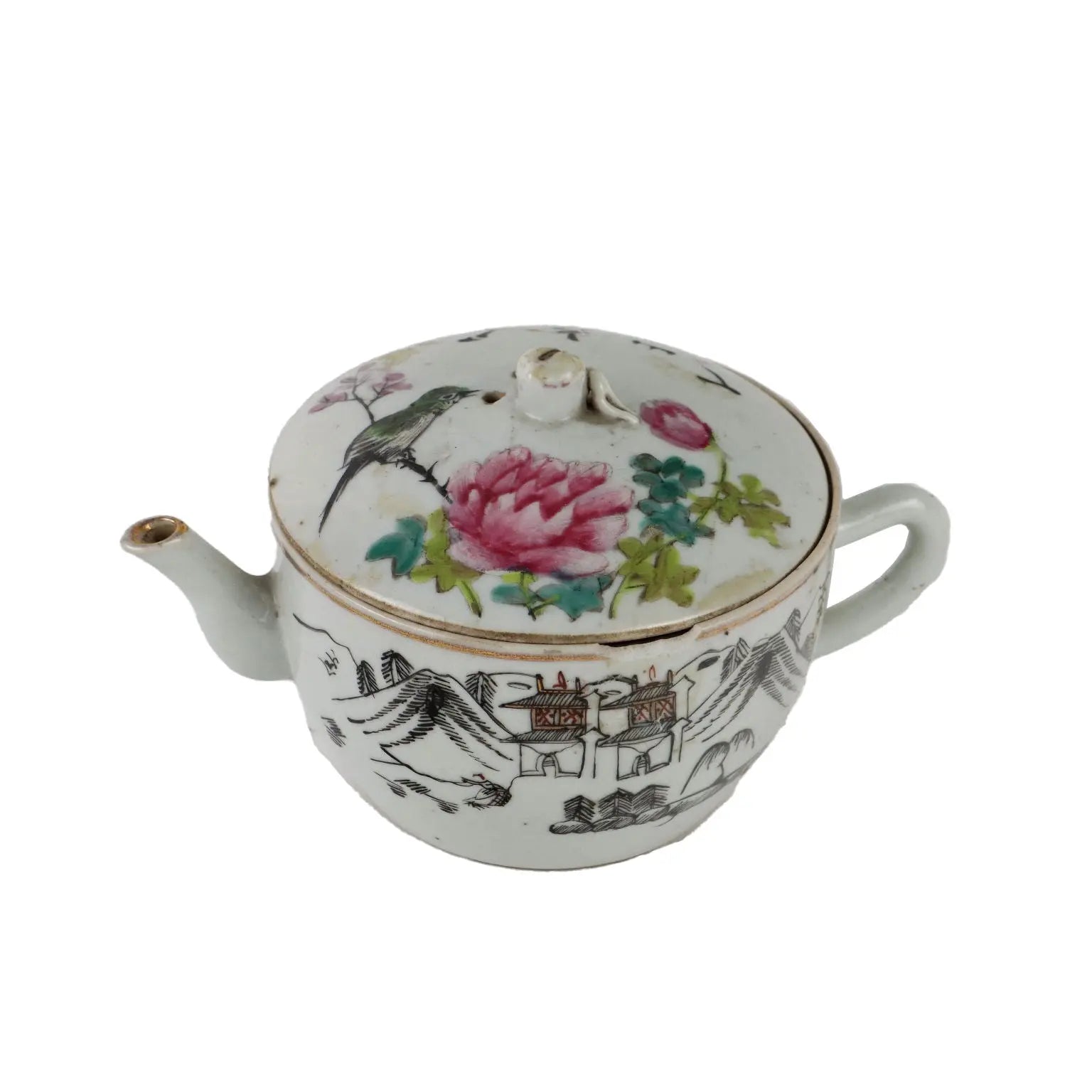 Teapot Porcelain China XIX Century - China Qing period (1644-1911) | Antiques | Ceramics Products