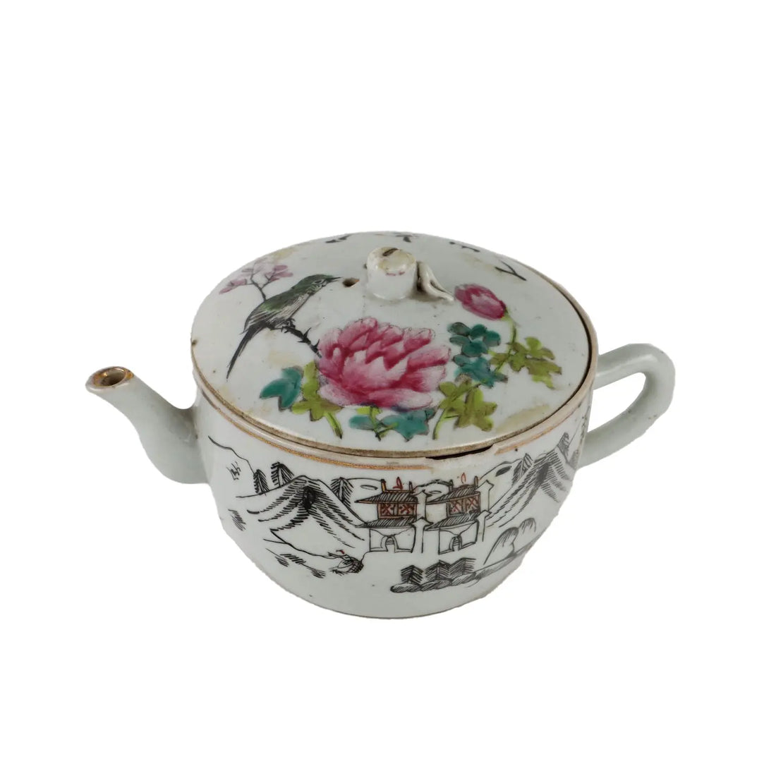 Teapot Porcelain China XIX Century - China Qing period (1644-1911) | Antiques | Ceramics Products