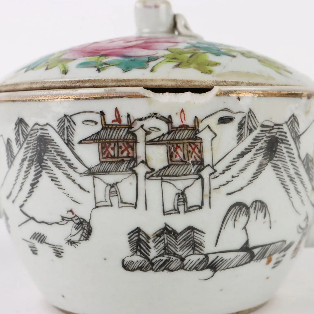 Teapot Porcelain China XIX Century - China Qing period (1644-1911) | Antiques | Ceramics Products