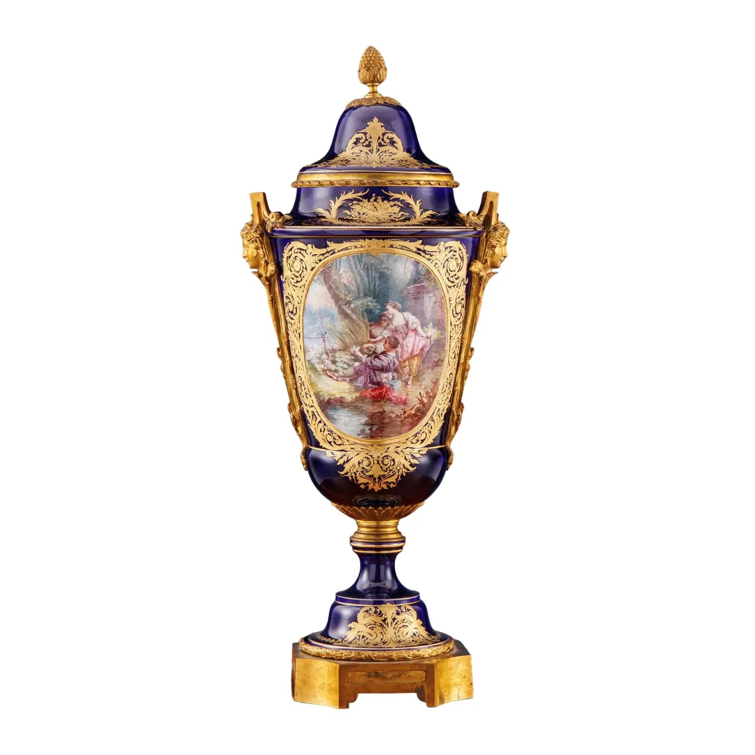 Antique Sèvres Porcelain Vase France XIX Century - Second half of the 19th century | Antiques | Ceramics Products