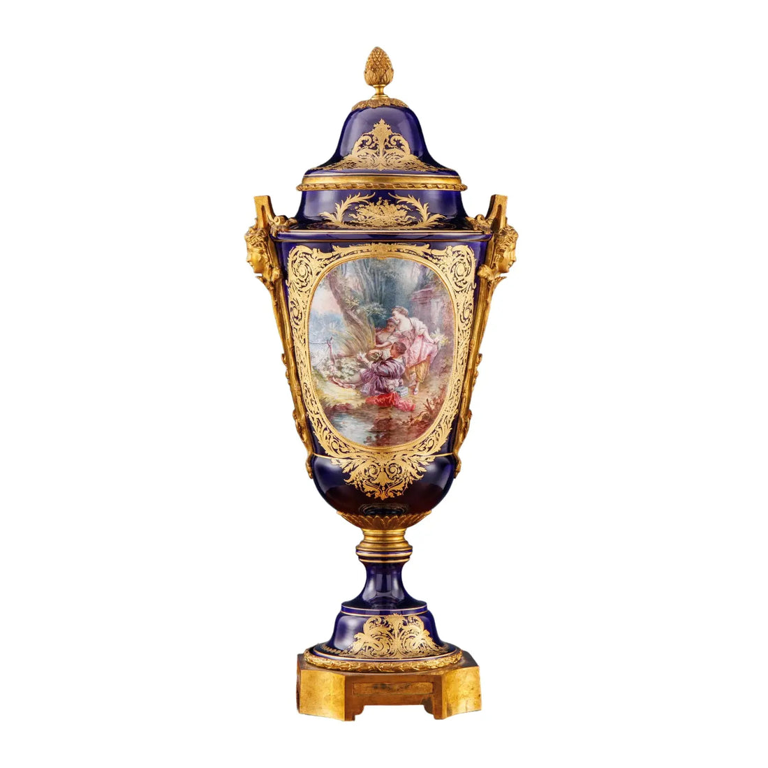 Antique Sèvres Porcelain Vase France XIX Century - Second half of the 19th century | Antiques | Ceramics Products