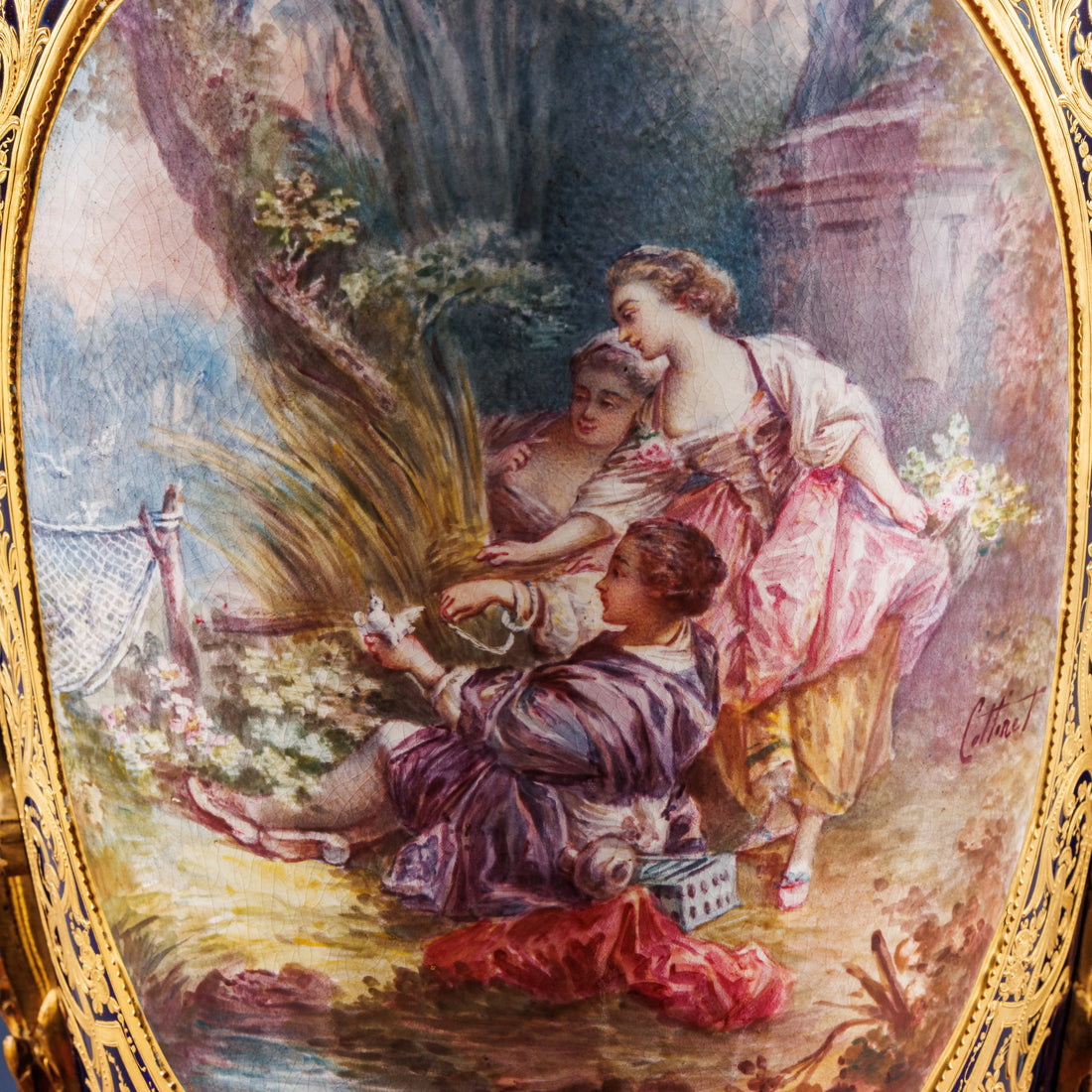 Antique Sèvres Porcelain Vase France XIX Century - Second half of the 19th century | Antiques | Ceramics Products
