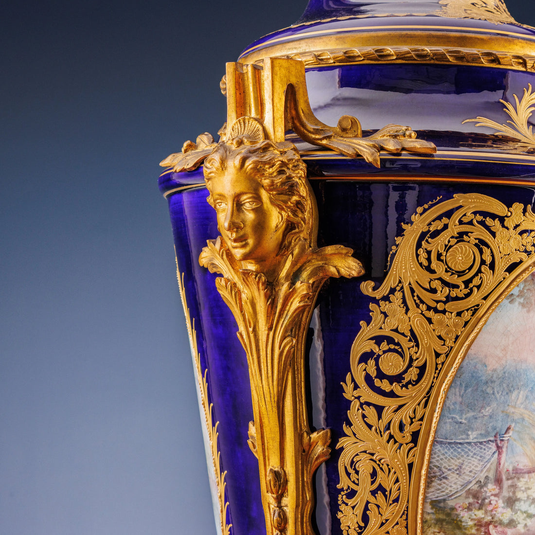 Antique Sèvres Porcelain Vase France XIX Century - Second half of the 19th century | Antiques | Ceramics Products