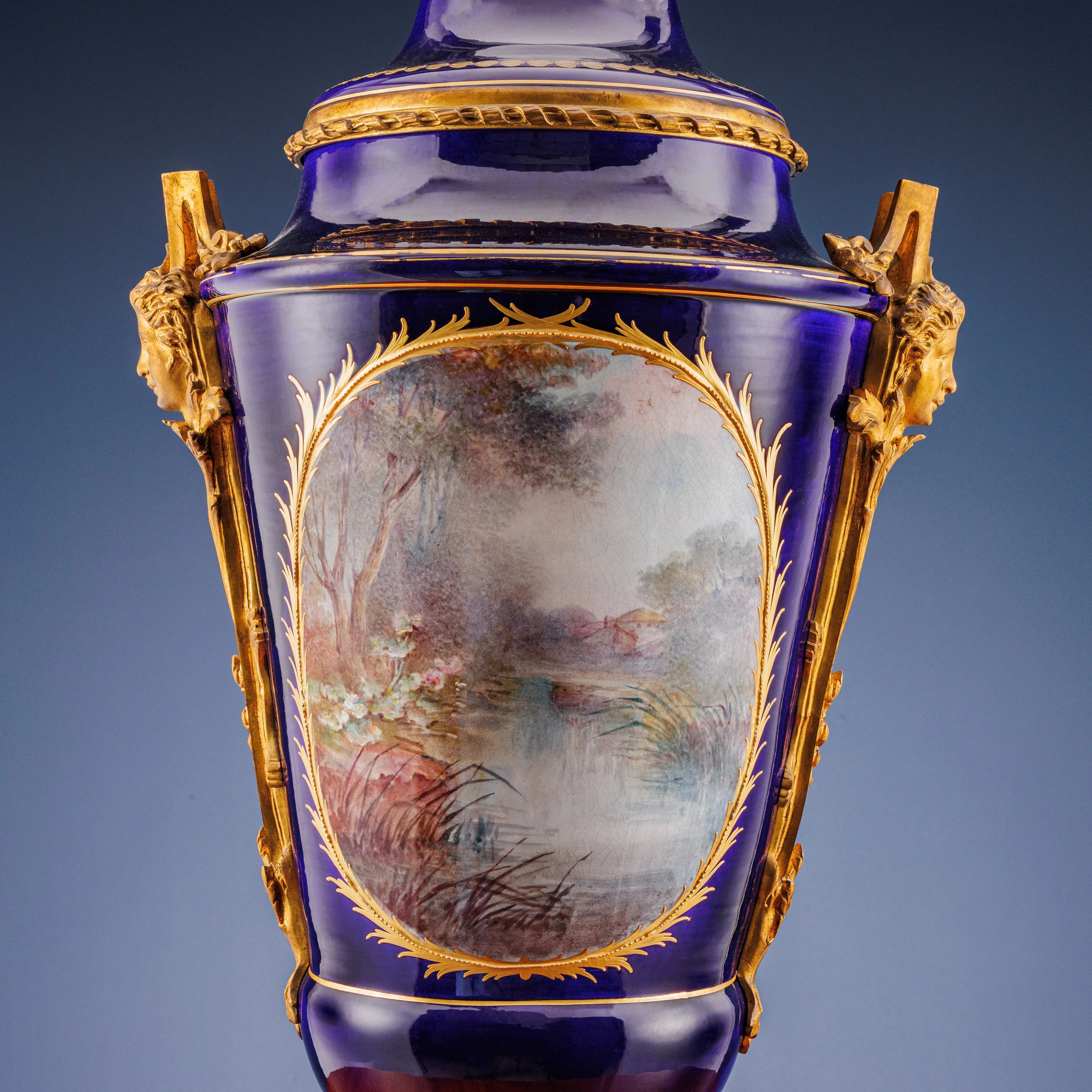 Antique Sèvres Porcelain Vase France XIX Century - Second half of the 19th century | Antiques | Ceramics Products