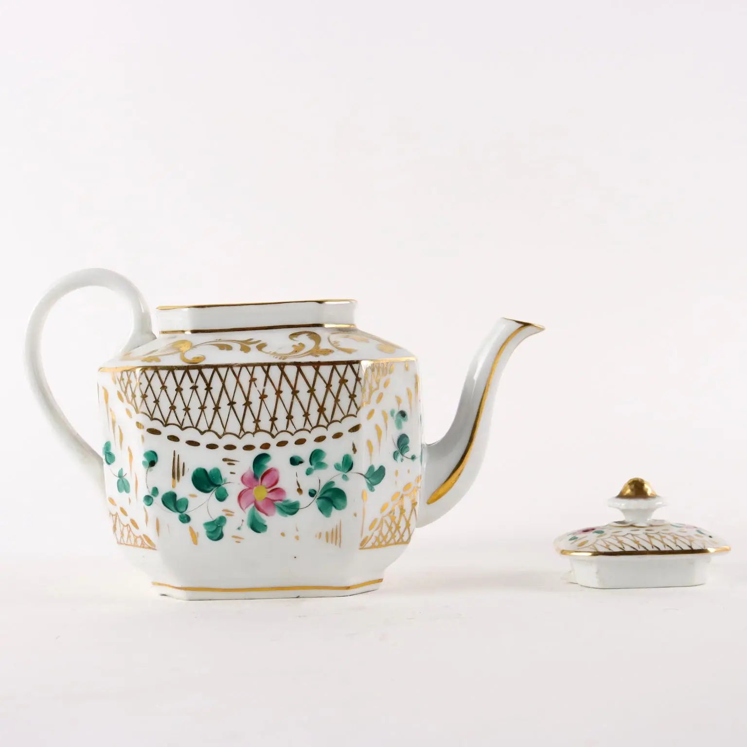 Ancient Tea and Coffee Set White Porcelain Europe '800 Decorations - Europe Mid 19th century | Antiques | Ceramics Products