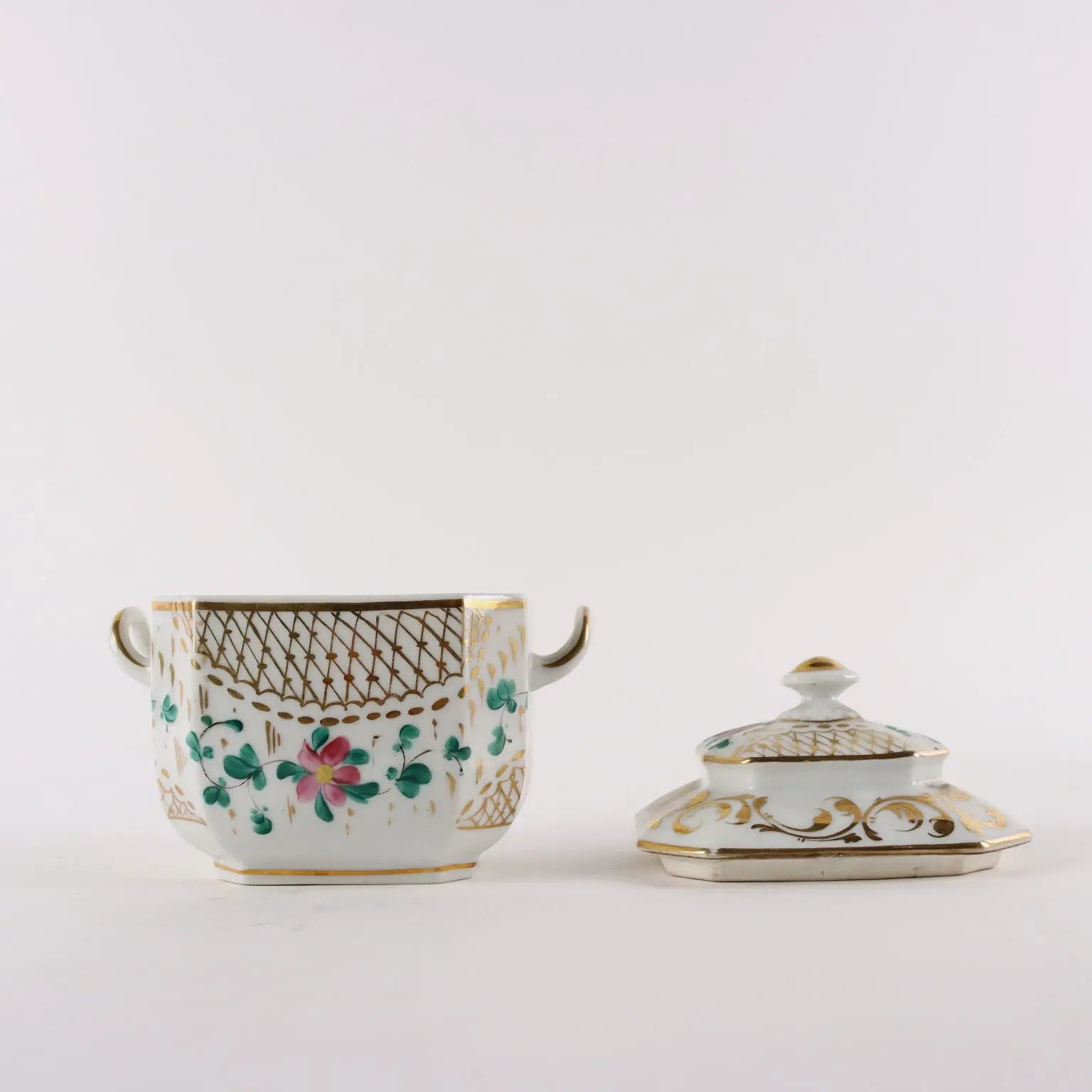Ancient Tea and Coffee Set White Porcelain Europe '800 Decorations - Europe Mid 19th century | Antiques | Ceramics Products