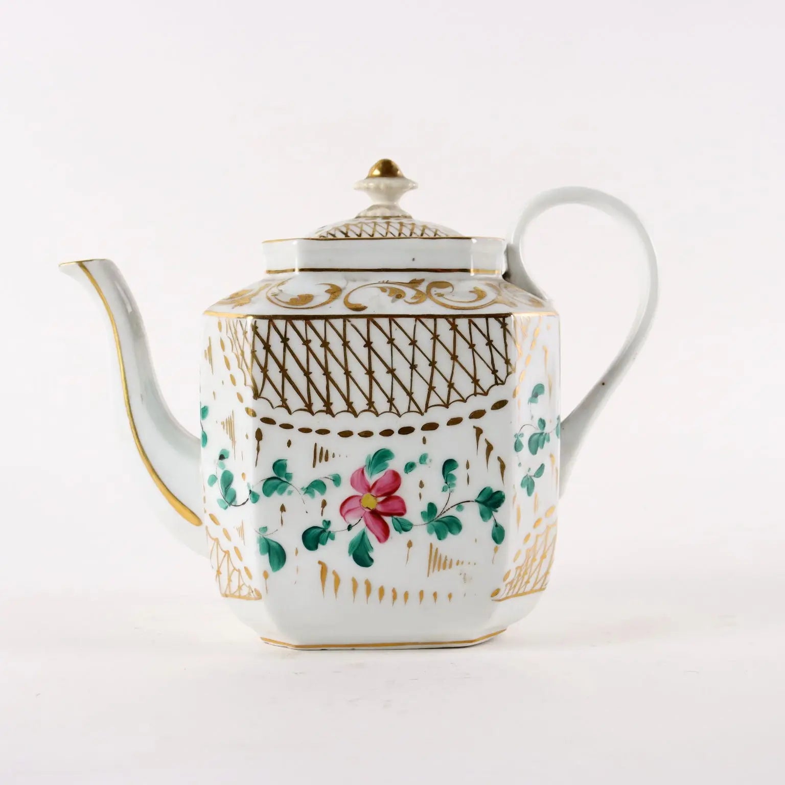 Ancient Tea and Coffee Set White Porcelain Europe '800 Decorations - Europe Mid 19th century | Antiques | Ceramics Products