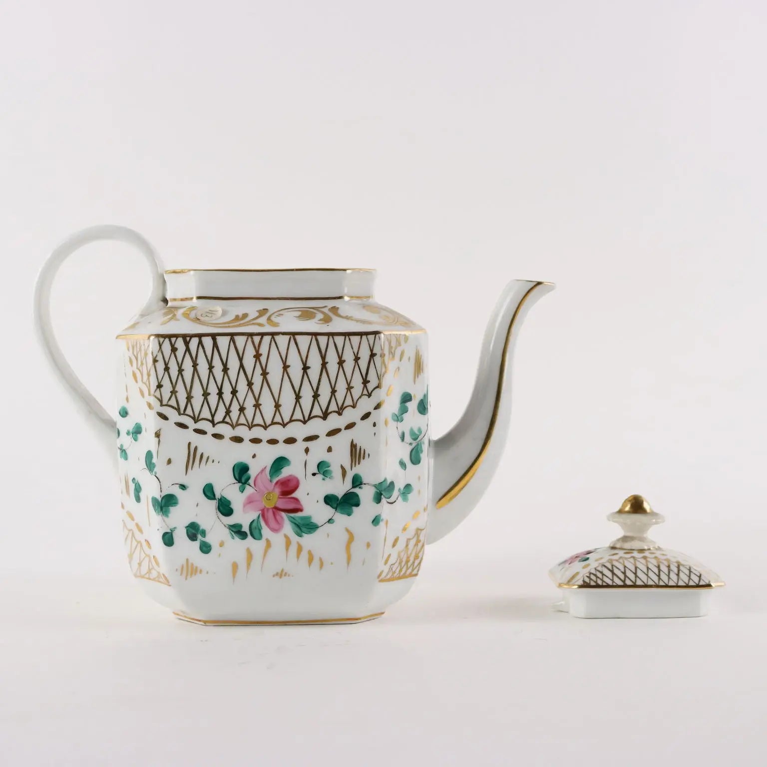 Ancient Tea and Coffee Set White Porcelain Europe '800 Decorations - Europe Mid 19th century | Antiques | Ceramics Products