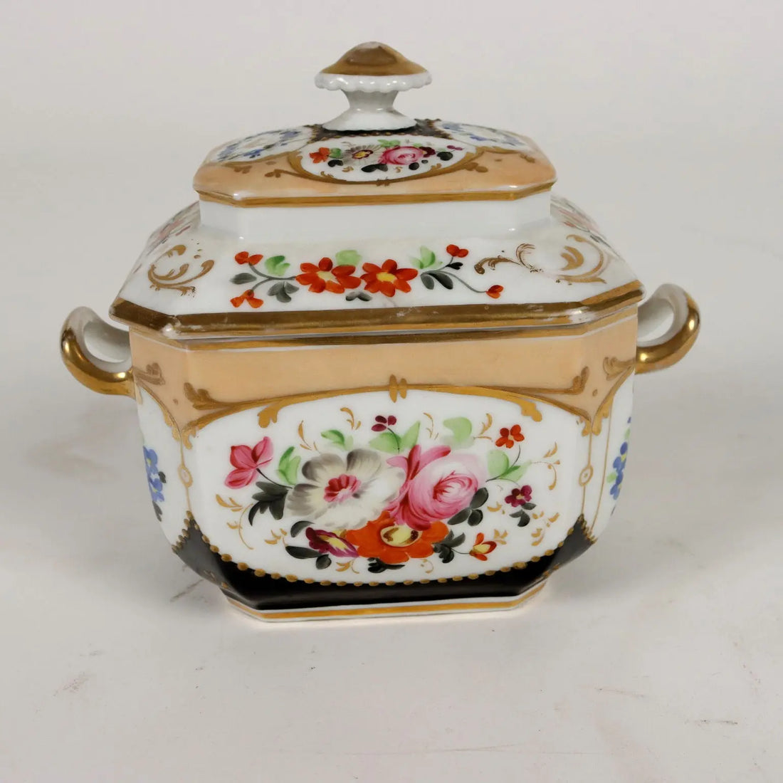 Ancient Tea Set White Porcelain Europe '800 Cups Gold Decorations - Europe Mid 19th century | Antiques | Ceramics Products
