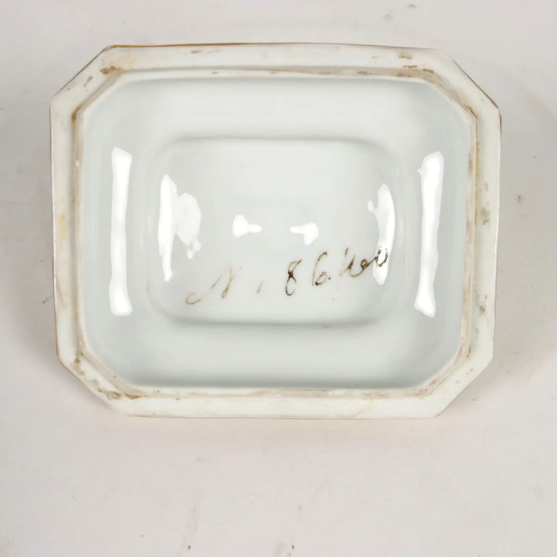 Ancient Tea Set White Porcelain Europe '800 Cups Gold Decorations - Europe Mid 19th century | Antiques | Ceramics Products