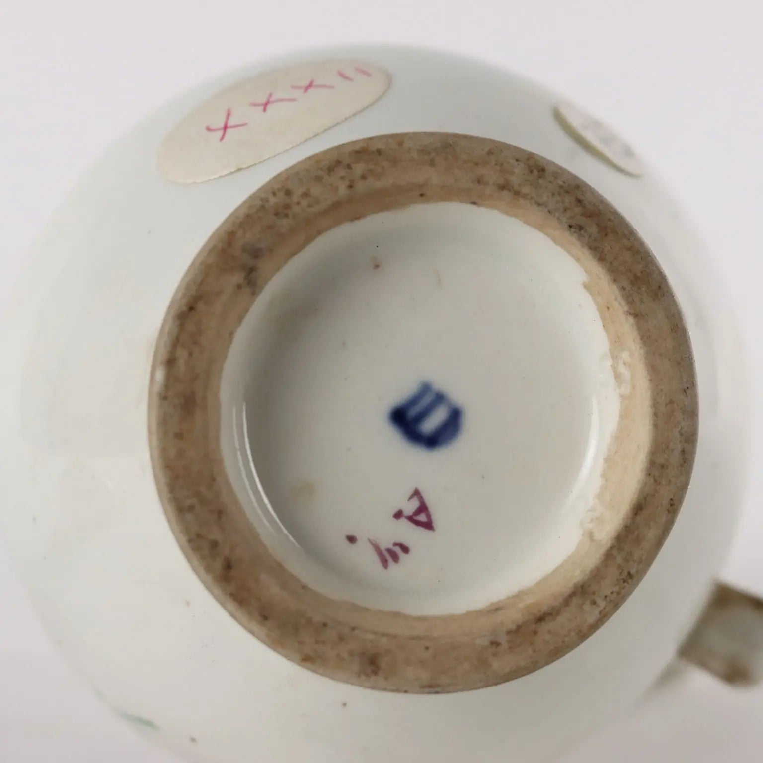 Ancient Coffee Pot White Porcelain Vienna '700 Painted Ceramic - Austria Late 18th century | Antiques | Ceramics Products