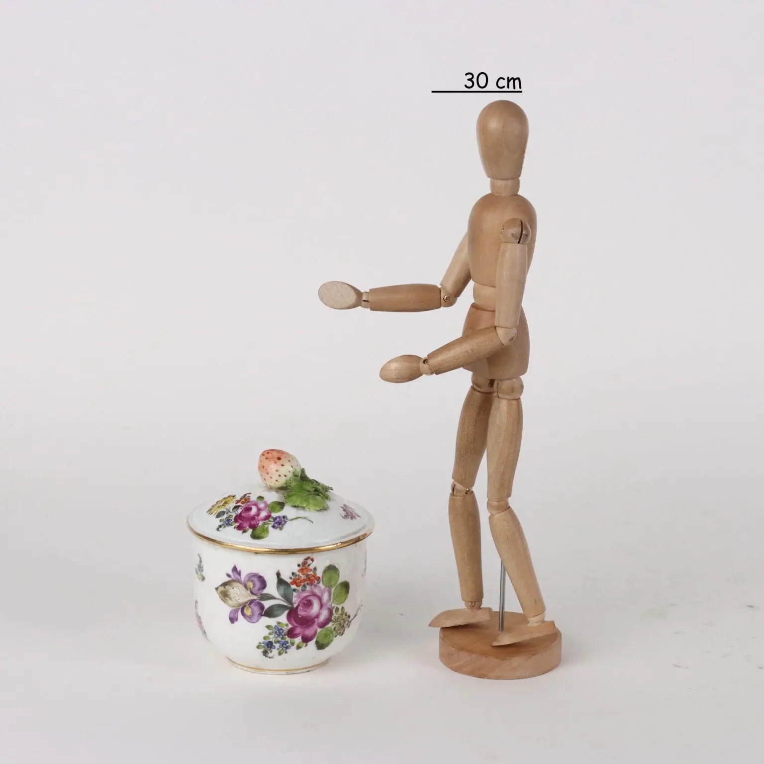 Ancient Sugar Bowl White Porcelain Europe '800 Painted Ceramics - Europe, XIX Century | Antiques | Ceramics Products