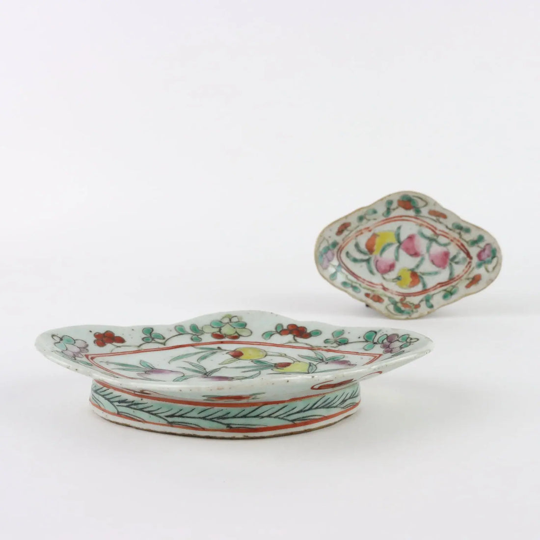 Group of 6 Saucers Porcelain China XIX Century - China Late Qing Era (1644-1911) | Antiques | Ceramics Products