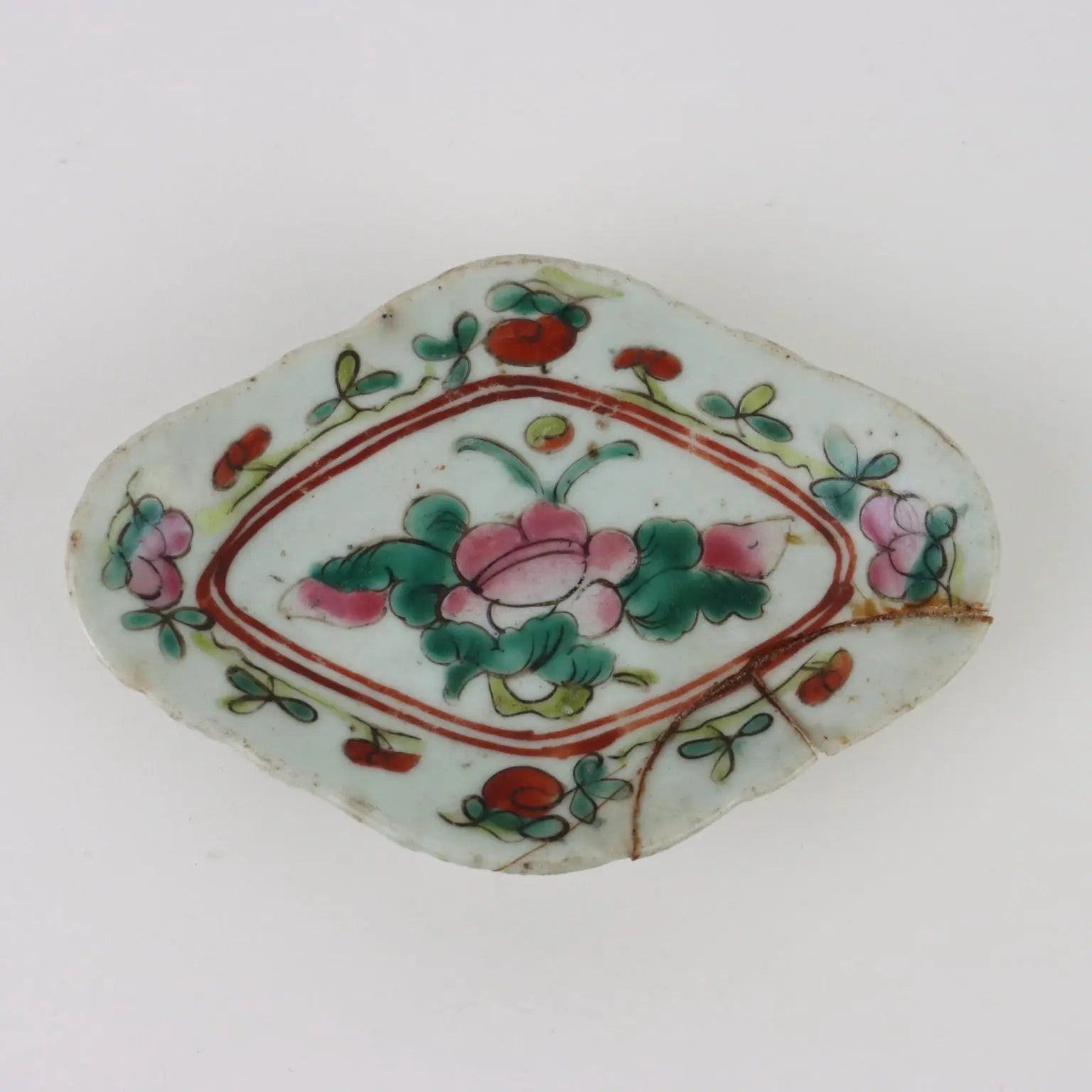 Group of 6 Saucers Porcelain China XIX Century - China Late Qing Era (1644-1911) | Antiques | Ceramics Products