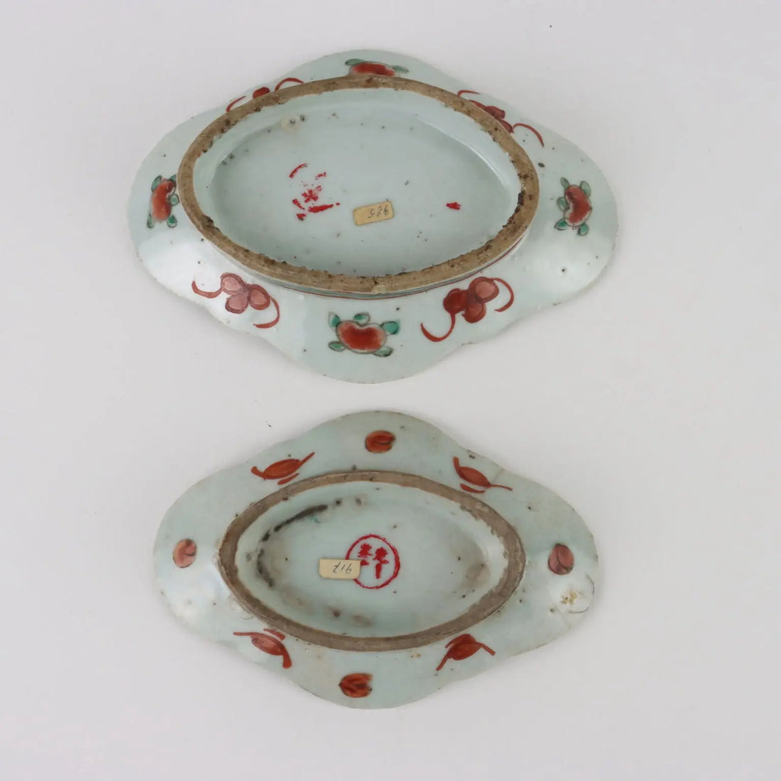 Group of 6 Saucers Porcelain China XIX Century - China Late Qing Era (1644-1911) | Antiques | Ceramics Products