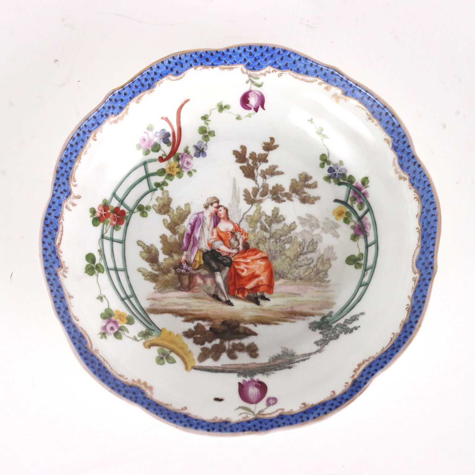 Ancient Cup Meissen Porcelain Germany '700 Saucer Ancient Ceramic - Germany, 1740 ca. | Antiques  Ceramics Products