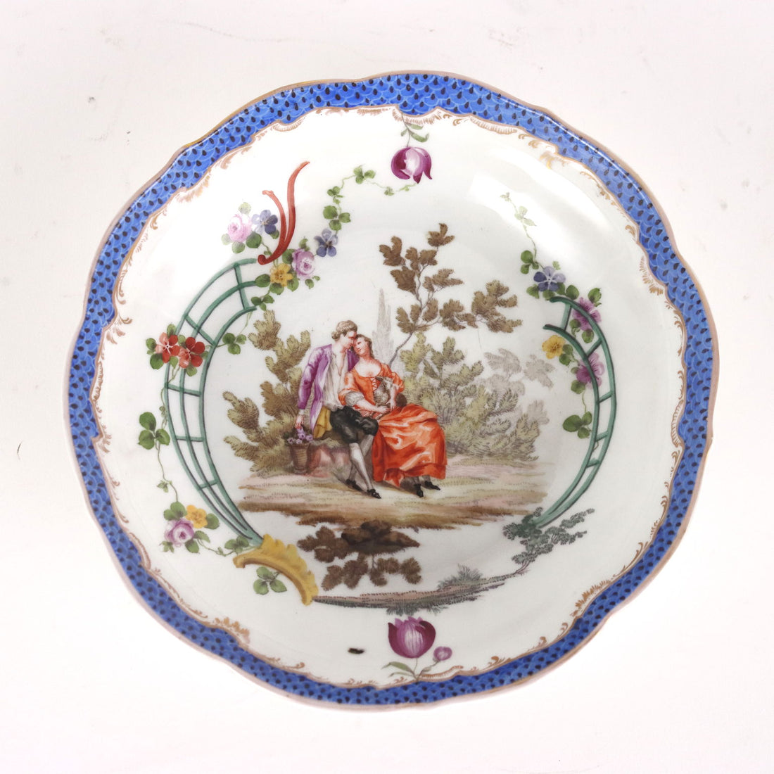 Ancient Cup Meissen Porcelain Germany '700 Saucer Ancient Ceramic - Germany, 1740 ca. | Antiques  Ceramics Products