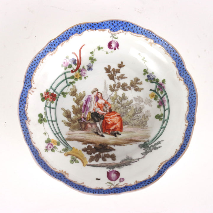 Ancient Cup Meissen Porcelain Germany '700 Saucer Ancient Ceramic - Germany, 1740 ca. | Antiques  Ceramics Products