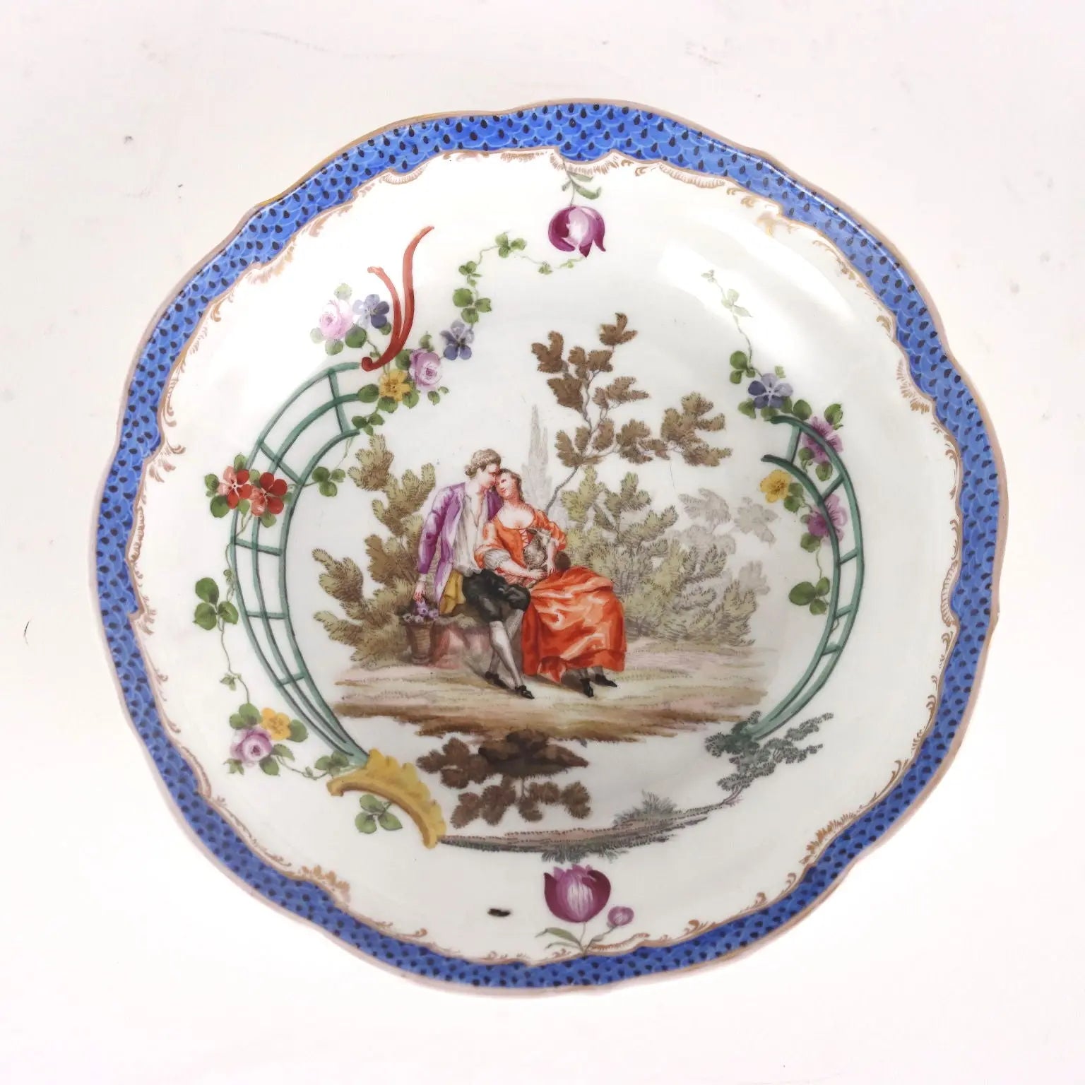 Ancient Cup Meissen Porcelain Germany '700 Saucer Ancient Ceramic - Germany, 1740 ca. | Antiques | Ceramics Products