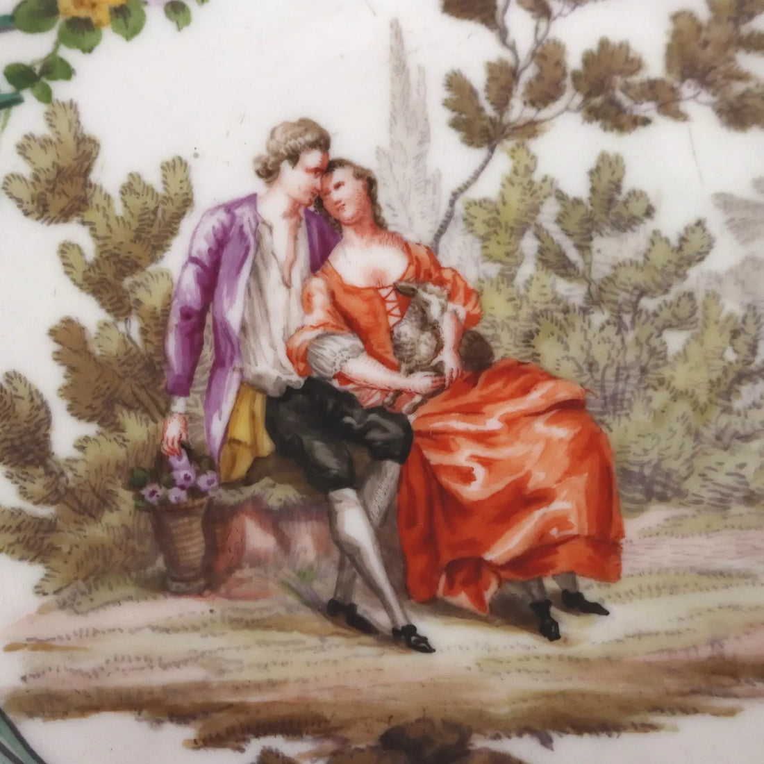 Ancient Cup Meissen Porcelain Germany '700 Saucer Ancient Ceramic - Germany, 1740 ca. | Antiques | Ceramics Products