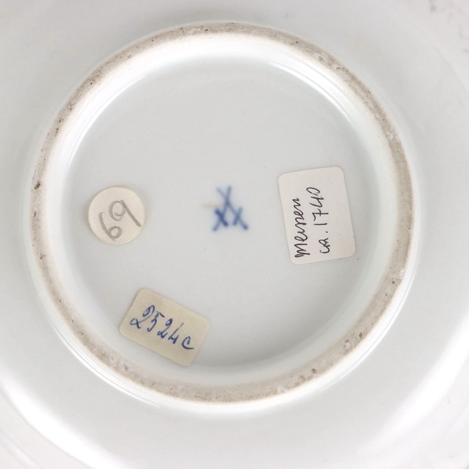 Ancient Cup Meissen Porcelain Germany '700 Saucer Ancient Ceramic - Germany, 1740 ca. | Antiques  Ceramics Products