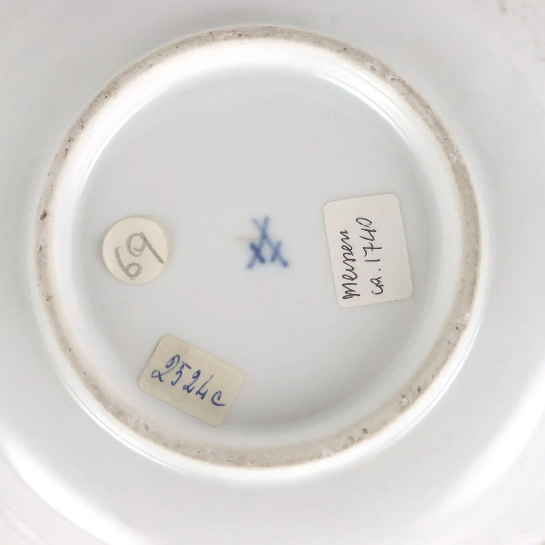 Ancient Cup Meissen Porcelain Germany '700 Saucer Ancient Ceramic - Germany, 1740 ca. | Antiques | Ceramics Products
