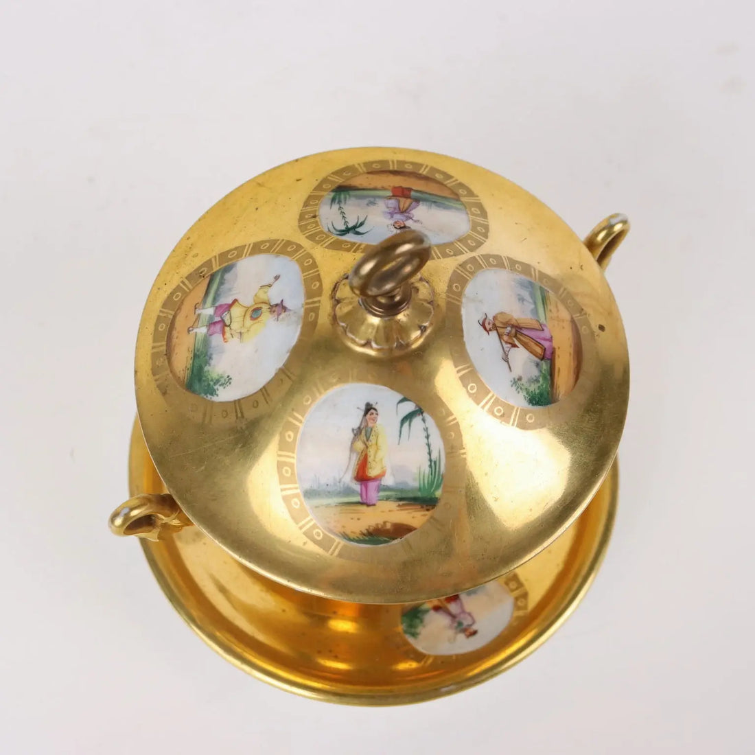 Ancient Sugar Bowl Porcelain R. Giovine Europe '800 Ceramics - Europe 1820-1830 ca. | Antiques | Ceramics Products