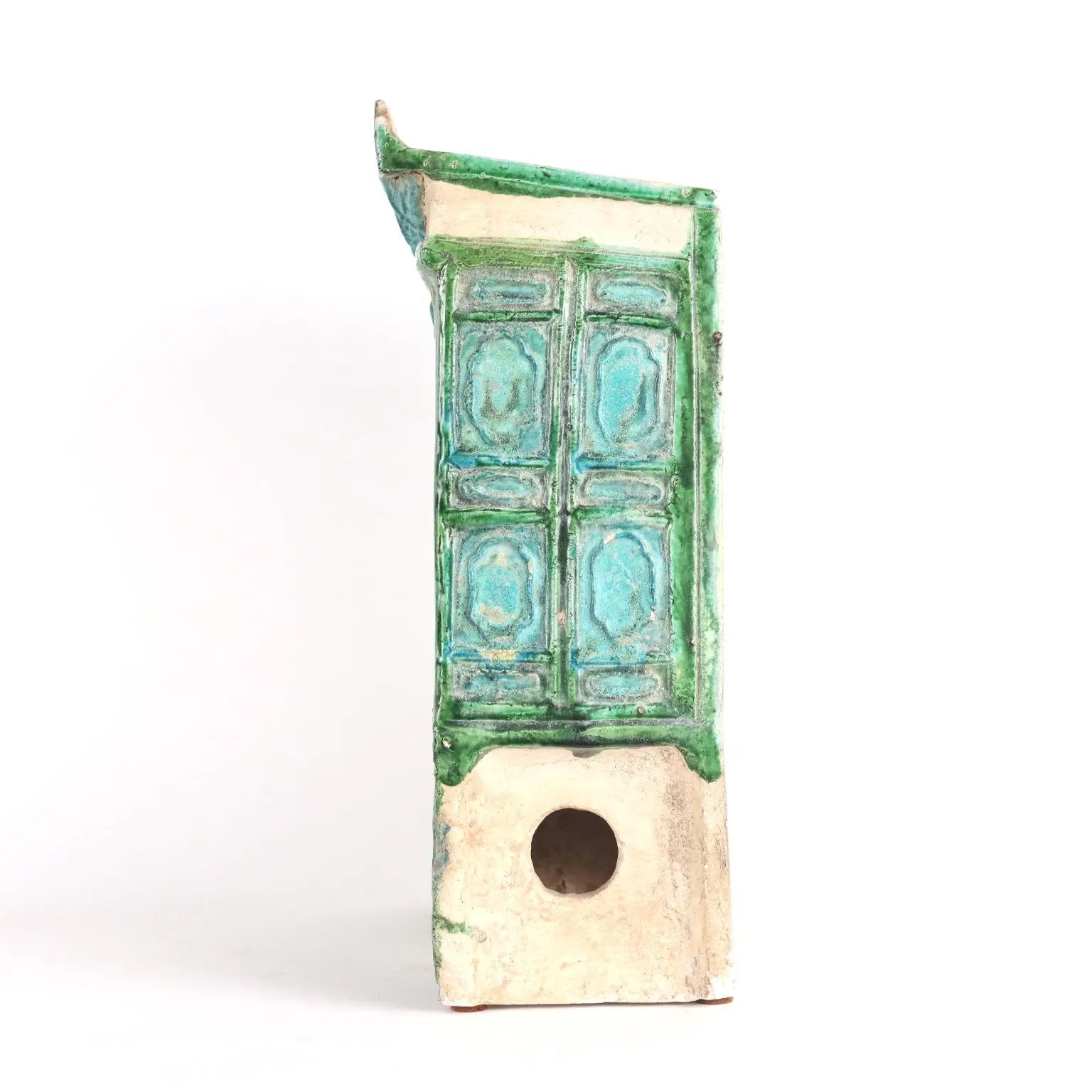 In Scale Temple Glazed Ceramic China Ming Era (1368-1644) - China, Ming Era (1368-1644) | Antiques | Ceramics Products